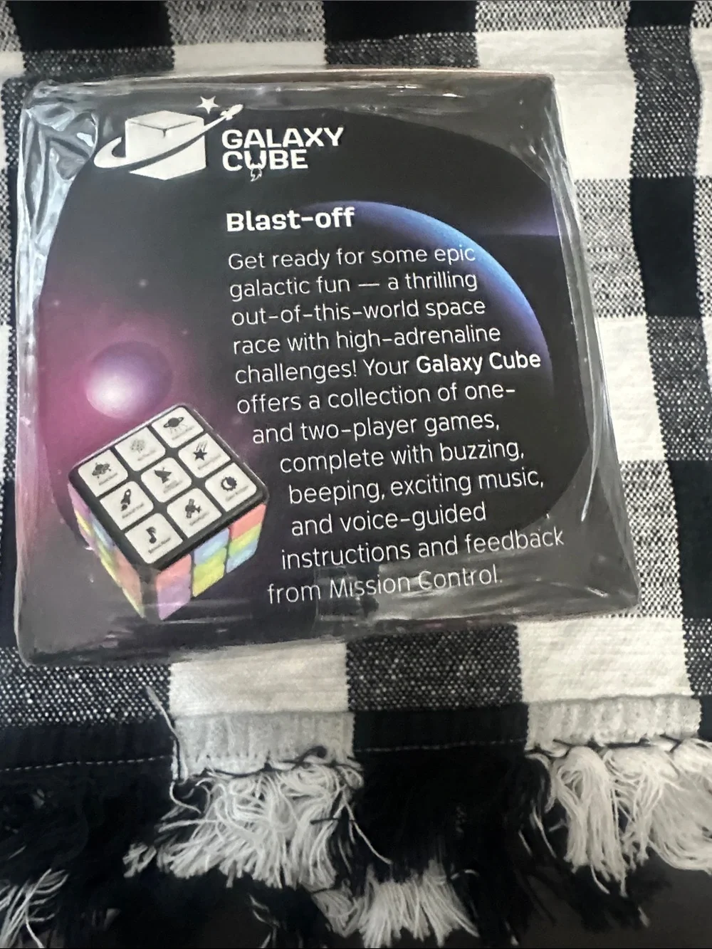 Galaxy Cube - Multicolor Interactive Game NWT